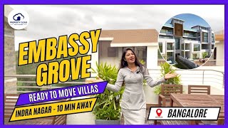 Embassy Grove Kodihalli, Bangalore: Living in Villas in Central Bangalore, next to KGA golf course