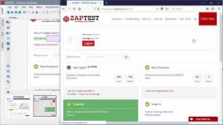 ZAPTEST - UI and API Steps (Scripted)