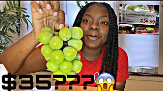 Korean Shine Muscat grapes | tasting | H mart $35?!