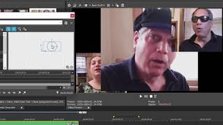Creating the Zoom call-style video collage effect in Vegas Movie Studio Platinum, Part 1 of 2