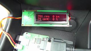 Arduino CAN-Bus OBDII demo