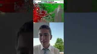 Meteorologist explains call to stay on air during small fire
