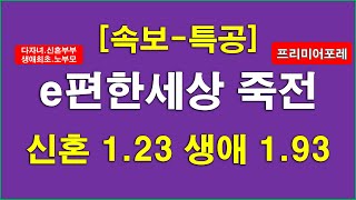 [속보] 용인 e편한세상 죽전 프리미어포레 특별공급 경쟁률_신혼부부 특별공급 경쟁률 1.23, 생애최초 특별공급 경쟁률 1.93