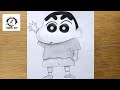 How to draw Shinchan step by step | Pencil sketch Shin-Chan Nohara yo yo