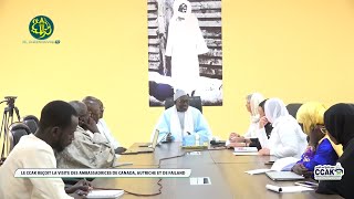 TOUBA: LE CCAK REÇOIT LA VISITE DES AMBASSARICES DU CANADA, AUTRICHE ET DU FAILAND