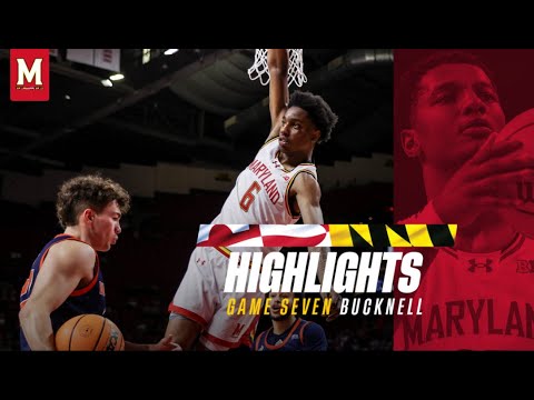 Maryland Men S Basketball Highlights Maryland 91 Bucknell 67 Youtube