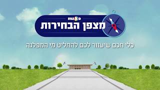 מצפן הבחירות - איזו מפלגה הכי מתאימה לכם?