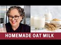 How to Make Oat Milk at Home (not Slimy and with Secrets) | The Frugal Chef