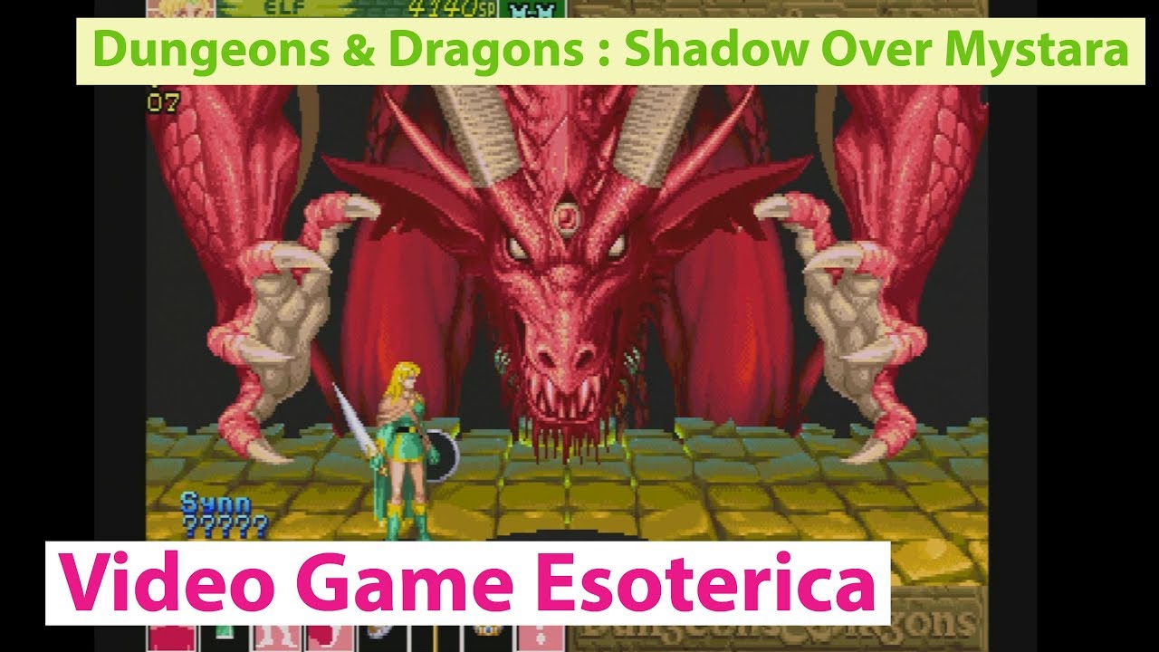 Dungeons & Dragons : Shadow Over Mystara - Capcom CPS 2 - Video Game ...