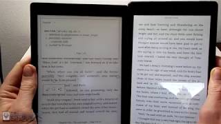 Kobo Aura One vs Fire HD 8 Reading Comparison - Tablet vs eReader