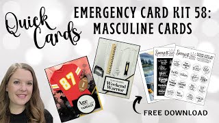 Tons of Freebies for Masculine Cards!