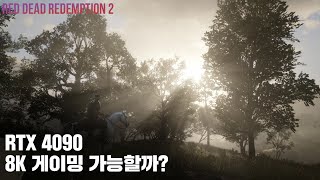 [8K UHD] RTX 4090 8K 게이밍 성능은? / 레드 데드 리뎀션 2