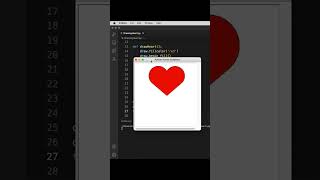 Do You Know? How To Draw Heart Using Turtle Graphics in Python - Codersarts