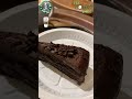 starbucks coffee chocolate cake shorts