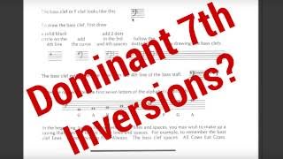 Theory Thursday #63: Inversions of the Dominant 7th Chord