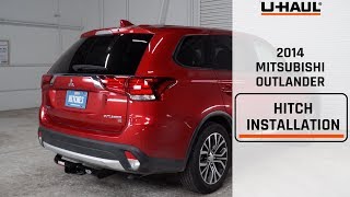 2014 Mitsubishi Outlander Trailer Hitch Installation