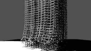 Blender 40 floors of Empire State Building Collapse (8300 objects)