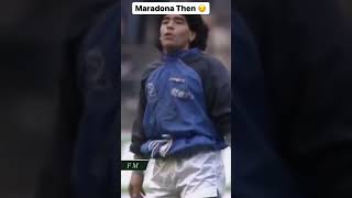 Maradona Now vs Then 😯