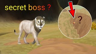 wildcraft  Cave lion secret boss idea 😮 secret door inside mountan.?