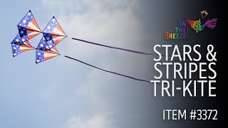 Stars \u0026 Stripes Tri-Kite | Wholesale Kites | In the Breeze