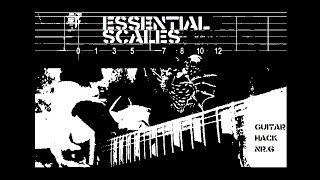 5 Essential Scales for Hardcore Punk/Crust/D-Beat Guitar (Guitar-Hack #6) [w/Tabs]