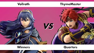 Stl Science Center August 2022 Winners Quarters Vollrath (Lucina) vs. ThymeMaster (Roy)