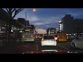 4k nara city sunset u0026 night drive 奈良夜景ドライブ