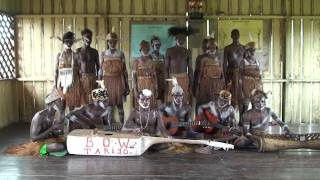 (16) Group BOU TARI YO from Uwus is singing: AYI DOUMBUSU MANA - Asmat Papua