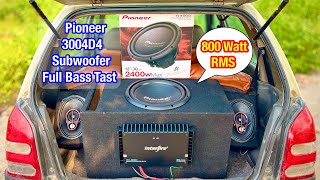 pioneer 3004d4 subwoofer | pioneer 2400 watt subwoofer | pioneer subwoofer bass test