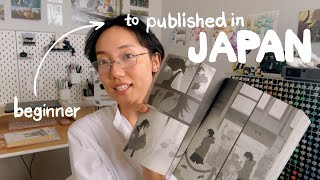 how i went from beginner to published MANGA ARTIST