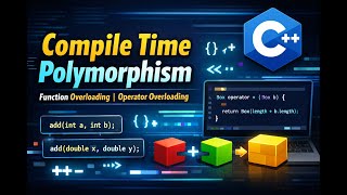 Compile Time Polymorphism in C++ 🔥| #cpp #cppprogramming #coding #programming #tutorial #technology