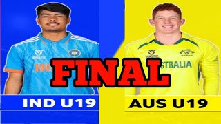 AUS U19 vs IND U19 Final, U19 WC 2024. live score #cricket #live #viral