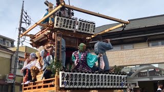 2018.9.17 【石岡のおまつり 還幸祭】駅前目抜き通り〜カギヤ楽器前