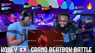 Kohey 🇯🇵 | GRAND BEATBOX BATTLE 2021: WORLD LEAGUE | Solo Elimination |Brothers Reaction!!!!