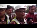 antaranews menaker dan dirut bpjs ketenagakerjaan usai ground breaking social security tower