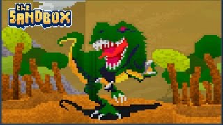 THE SANDBOX - Let's Play God !  'DINOSAUR LAND'