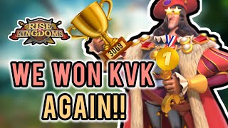 WE WON KVK, AGAIN! MORE CAMP DRAMA, and my worst results in 4 kvks! Rise of Kingdoms engineering rok