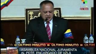 Nicolás maduro tomou posse como presidente da Venezuela. - Repórter Brasil (noite)