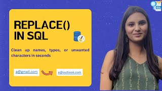 REPLACE String Function In SQL | REPLACE() | Clean & Modify String Easily | SQL Tutorial | Part 5