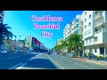 Driving through the streets of the beautiful city of Casablanca | Morocco 2023