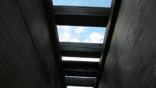 Tionesta Valley Railway Bridge from underneath in HD