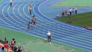 【パラ陸上】T47 men 100m final  (-0.6m/s) : 2017 28th JPA National Championships