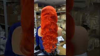 32inch Very Beautiful Ginger 13*4 Lace Wig Body Wave Wig| HC Hair Beauty