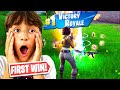 First ever Fortnite Win...