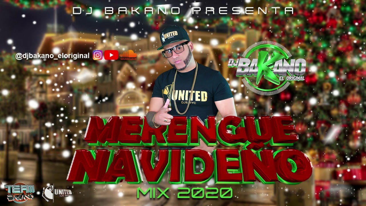 MERENGUE NAVIDENO MIX 2020 - YouTube