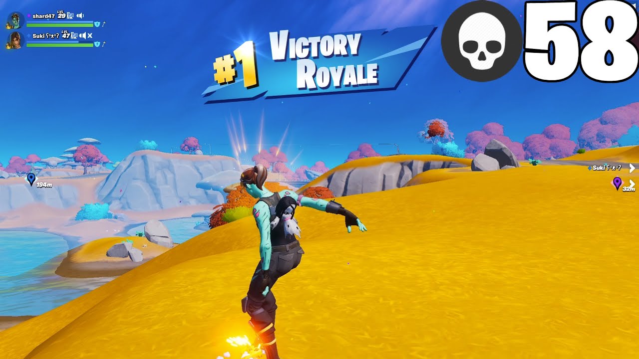 58 Kill Duo Vs Squads Zero Build Season 4 Youtube