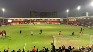 9 LEAGUE WINS IN A ROW ✅🔴 | FULL TIME SCENES WALSALL 4-2 MK DONS