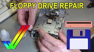 Amiga Internal Floppy Drive Repair (Panasonic Model JU-253-043P)