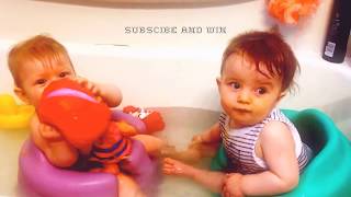 TheTwins Baby Show : 9 Months In The Tub
