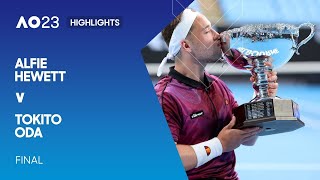 Alfie Hewett v Tokito Oda Highlights | Australian Open 2023 Final